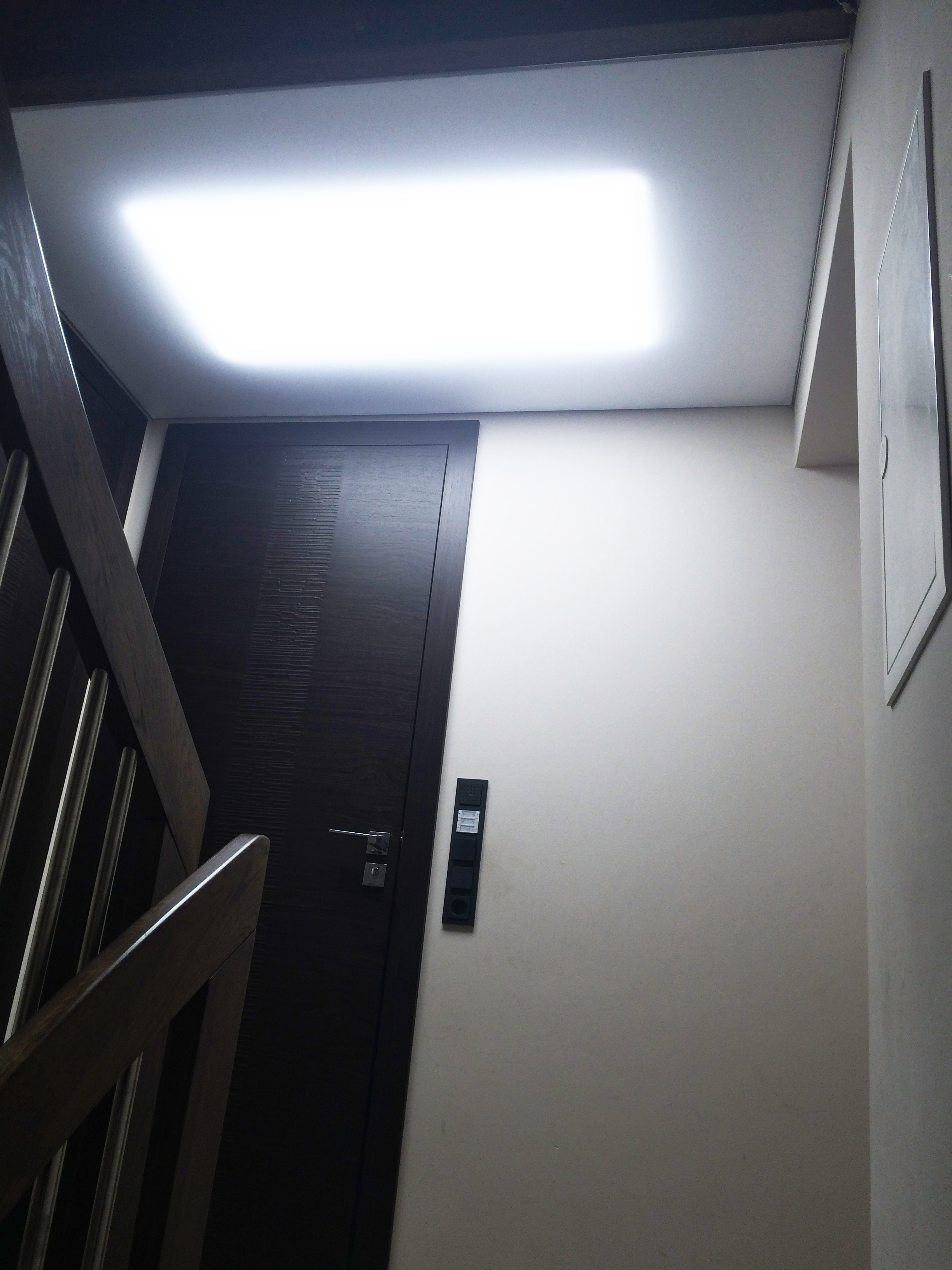 Designdecke zweifarbig